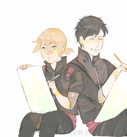 madhattressdelux:  ammeja submitted:   sai and the son doodle for you !! 