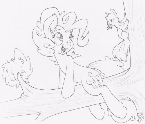 dirtydvice:Pinkie sketch<3