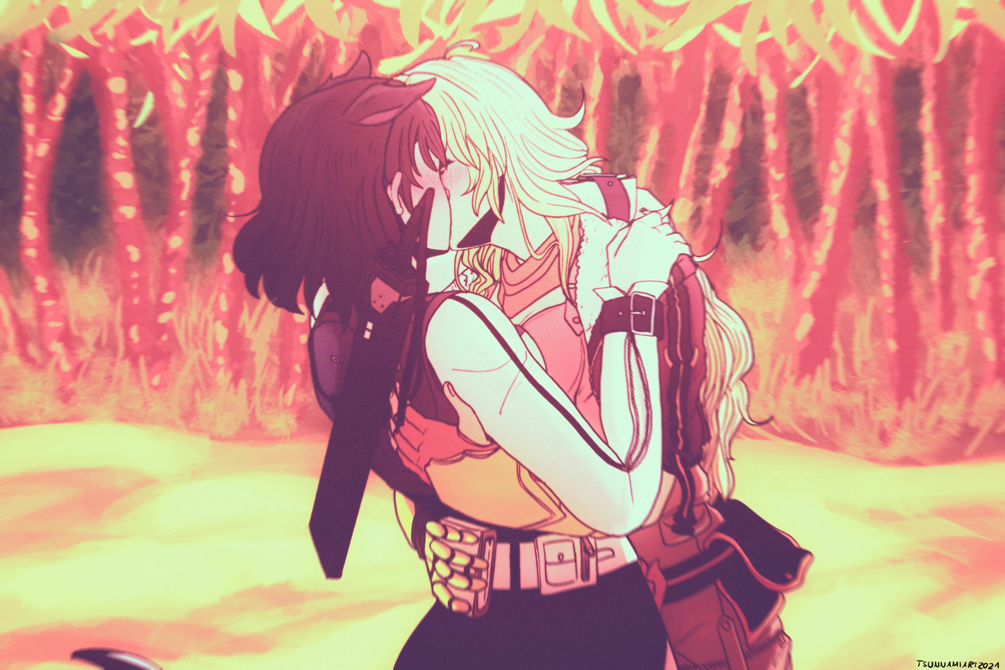 XXX tsunnamiart:my first proper artwork for bumbleby, photo