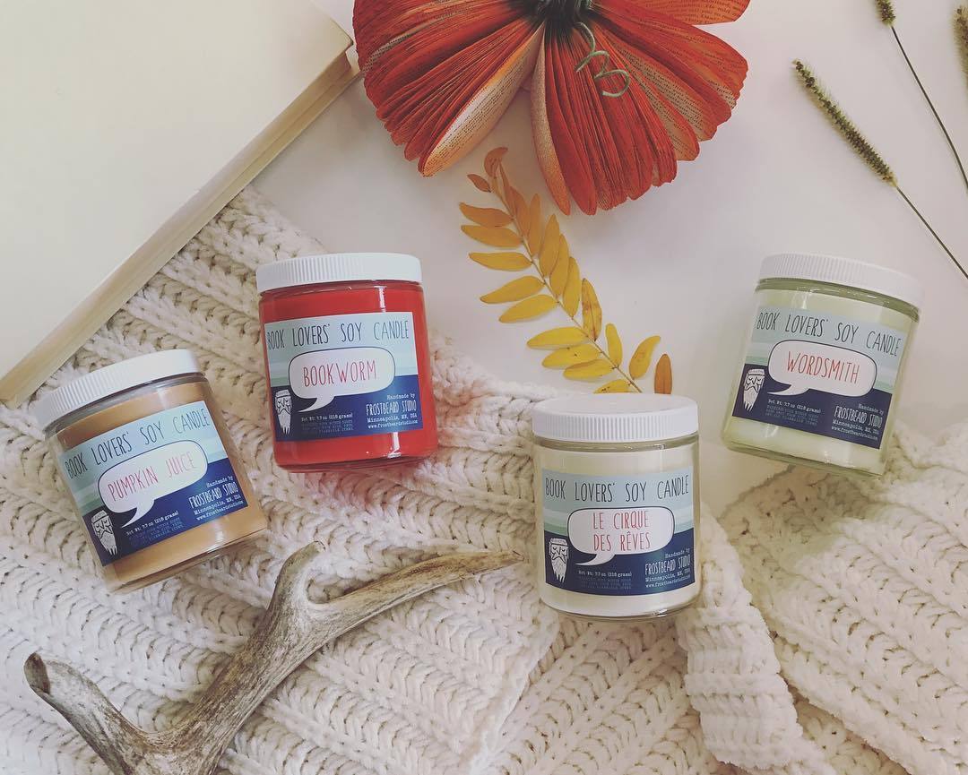 wordsnquotes:  culturenlifestyle:  Bookworm Inspired Scented Candles Smell Like the