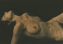 sweet&ndash;violettes:Michael Gesinger,  Nude with Chin Up #2, 2007  