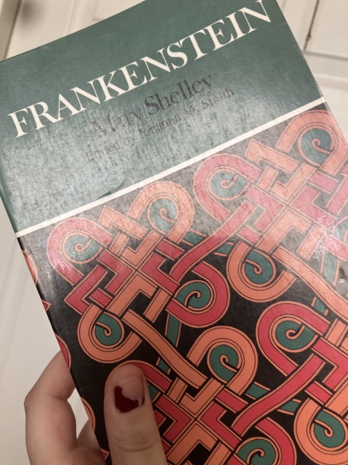 Reads Frankenstein Again, *this Time With One Very Important And Definitely Scholarly Question In Mind*-