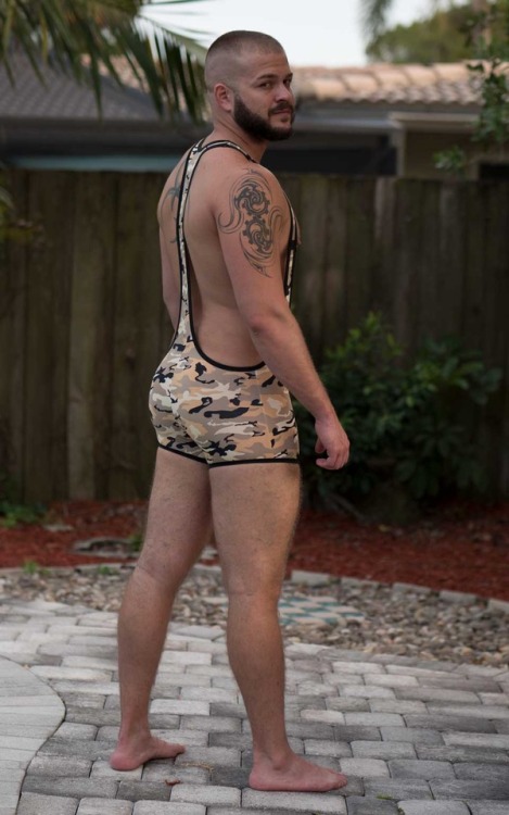 The Desert Camo Singlet at GruffPup.com 