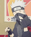 stoneyhatake:Can we appreciate this era of Kakashi and how unenthused he is to be