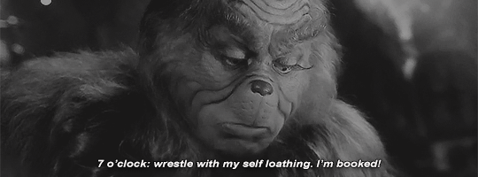 13thdctor:  that moment when I have the same priorities as the grinch.
