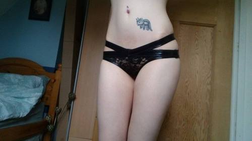 amestrian:  Gorgeous pair of knickers from Ann Summers bought for me from my wishlist, by Randy/randylee76. They’re also crotchless but that’s something you don’t get to see!more of me here || wishlist || instagram