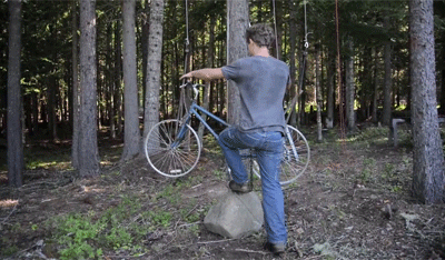 Sex onlylolgifs:  Bicycle Powered Tree House pictures