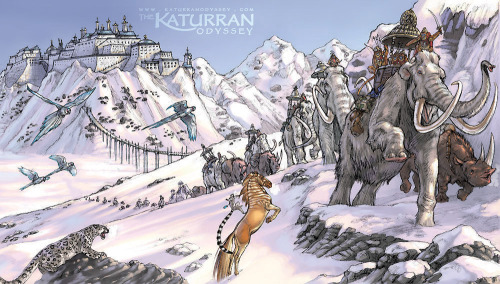 When I was young, I was incredibly inspired by Terryl Whitlatch’s Katurran Odyssey.  I wanted 