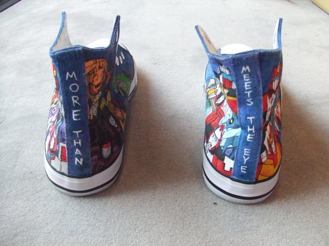 gunthatshootsennui:  rungian:  My new shoes.  &gt; Brainstorm and Black Shadowyay