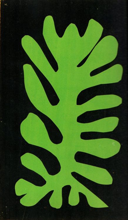 nobrashfestivity: Henri Matisse, Leaves, 1953 Gouache on cut paper  more