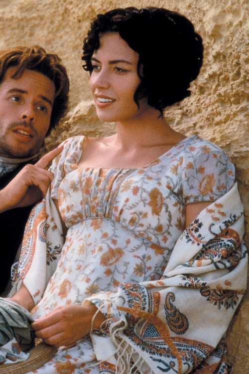 This dress was first seen in the 2002 adaptation of The Count of Monte Cristo, where it was worn by 