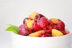 foodfuckery:  Mint Fruit Salad Recipe