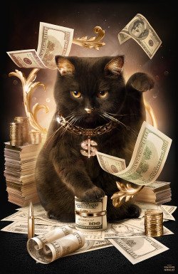 cashcats:  Fortune Cash Cat shirts and prints