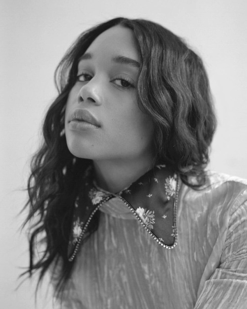 bwgirlsgallery: Laura Harrier by Daria Kobayashi Ritch