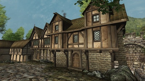 mazurah:In Cyrodiil, you can generally tell which city you’re in based on the architecture. Shown in