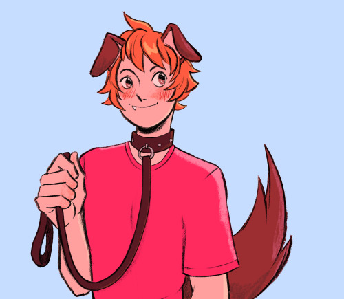 another donation commission feat. dog boy hinata