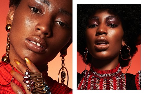 shadesofblackness:  Kiara Ridgell in “Heatwave” for Schön Magazine Photography / Yuji WatanabeMake Up / Dorita Nissen @ Wizzo & CoFashion Editor / Marianna Frannais 
