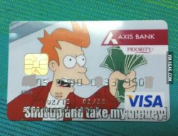 donthatethegeek:  You geeks might like this ATM card