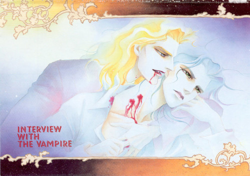 claudia-lilvampire: I loved this illustrations.  Louis &amp; Lestat. From Interview with th