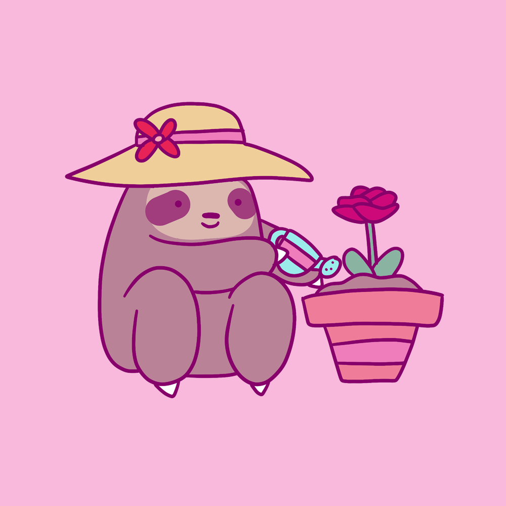 saladturtles:  Some cute, simple and pink stickers. My shop 