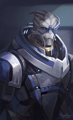 megchills: Garrus Vakarian from Mass Effect.
