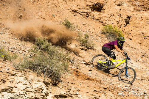 mtb-adrenaline: bicycle—girl: Pierre Ferry at Red Bull Rampage, Utah, United States