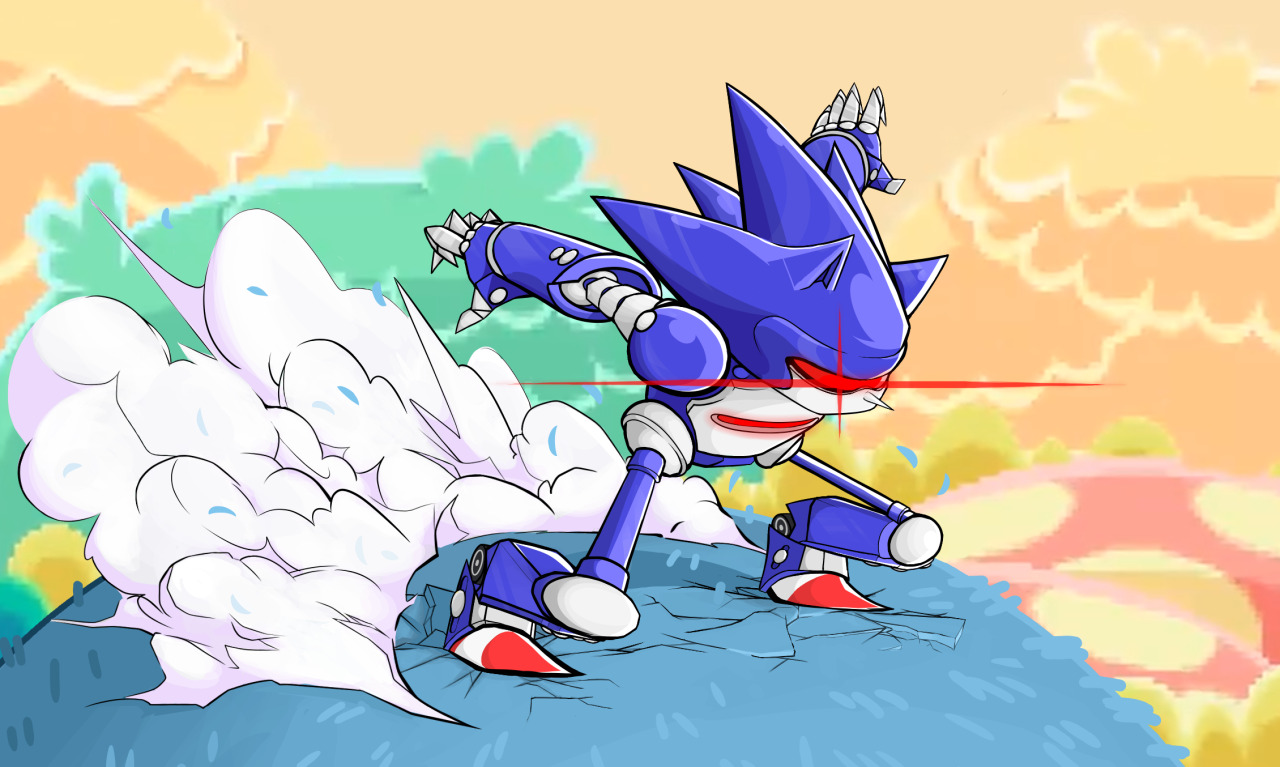 super mecha sonic, Tumblr