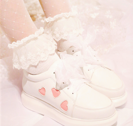 pinkcaramelcorn: Lolita Platform Shoes | (EU 35-40 size available) | use “pinkcaramel” for a 10% off