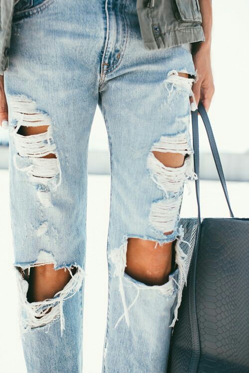 nerekland: Distressed jeans