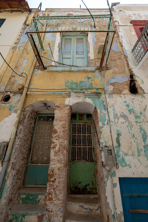 Pyrgi Village, Chios Island, Greece