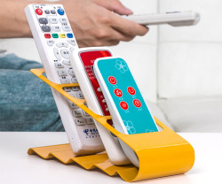 coolshitibuy:  TV Remote Control Storage Organizer Check it out Cool Things on COOL SH*T i BUY