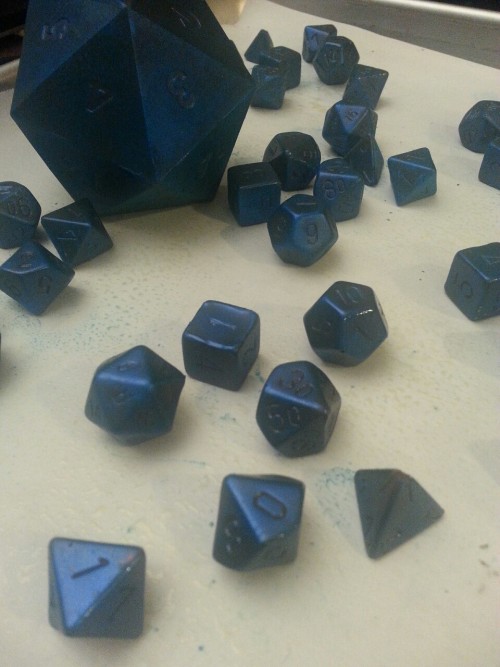 truffler:  Perfect valentine gift for your gamer..  5.00 off today!   Lg. D20: ฟ.00 This is how we roll ~ in chocolate! Now play your favorite game with this large D20 die..  roll your 20 and break it open.  Inside this large D20 is a full set of