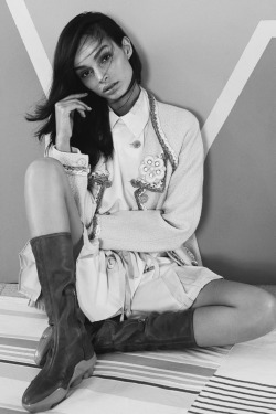 senyahearts:  Luma Grothe by Zoey Grossman in “Bright Nights” for Hong Kong Tatler - Christmas Issue, Decembr 2015 