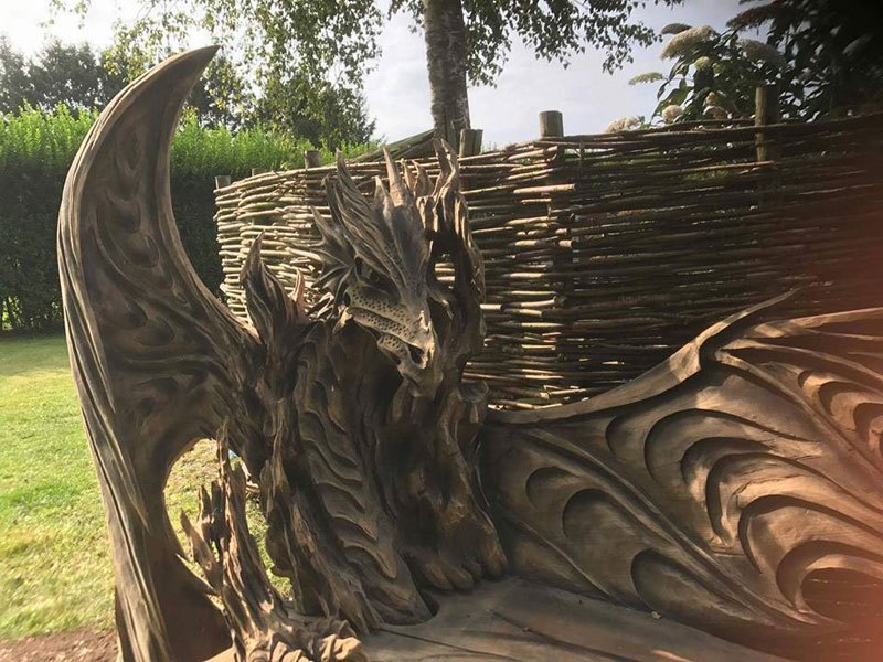 archiemcphee: Sitting outside on a bench and relaxing is great. But sitting on a