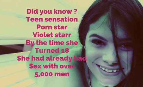 If this is true. Violet Starr’s pussy has to be the filthiest, dirtiest, most diseased infected- vag