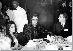 elvis-is-theking:  Elvis at U.S. Jaycee prayer breakfast, where he was accepted as one of “Ten Outstanding Young Men of the Nation”, January 16, 1971. 