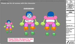 Selected Character Model Sheets From Imaginary Resources (Islands Pt. 4)Character