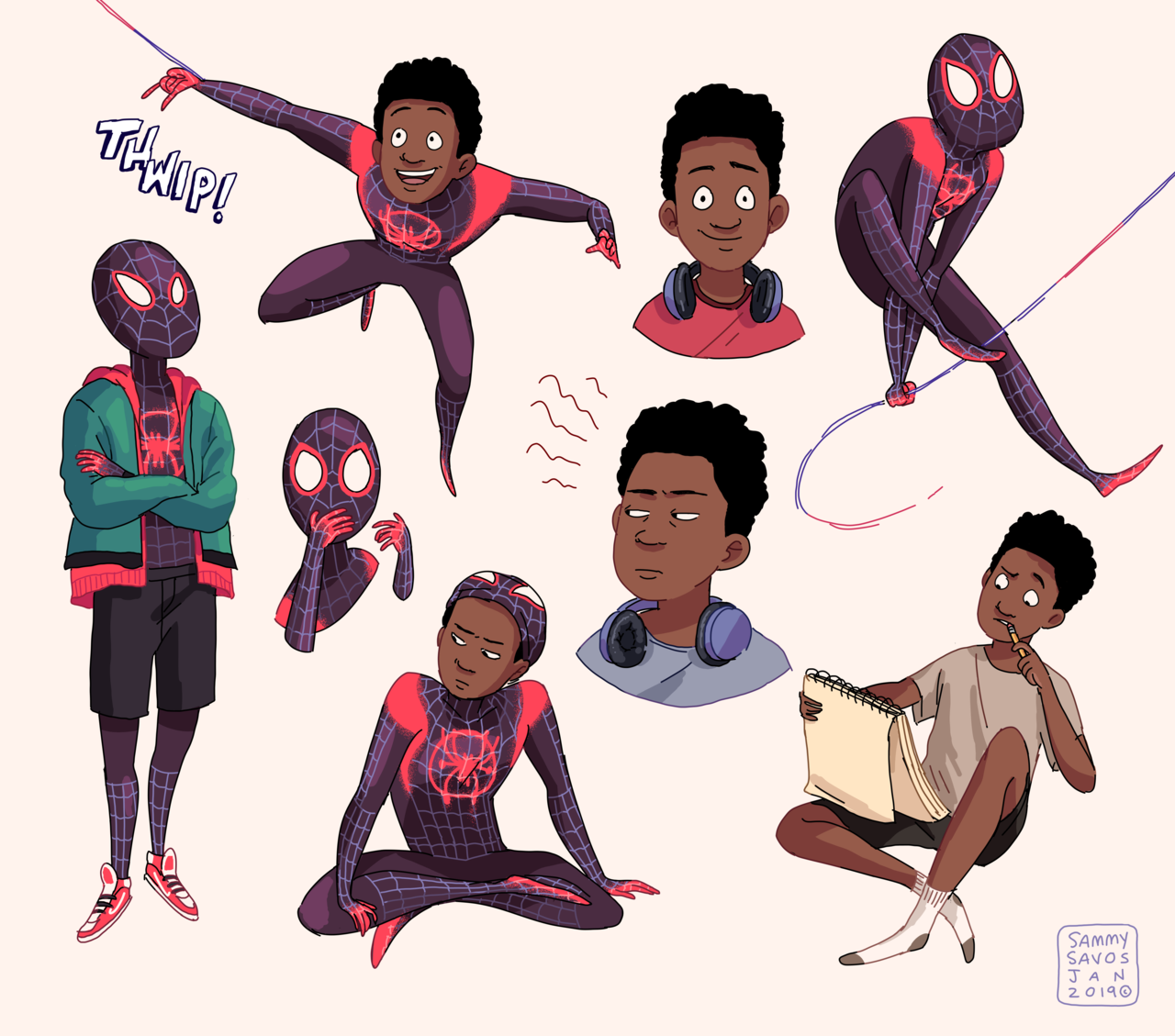 Моды miles morales