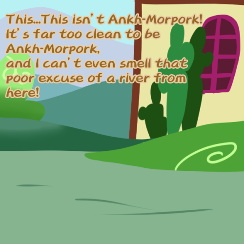 doc-and-jack-pony:  askponyvillecitywatch:  What The Hell?!!  Modpost, Squeak here, you should go follow this blog! It’s got a lovely artist on it, and it’s certainly worth a look!  O_______O!!!!!!!!!!!!!!!!!!!!!!! OMFG A DISCOWORLD PONY CROSSOVER
