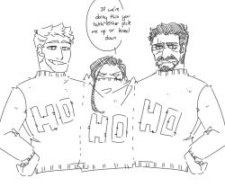 freedomconvicted: 2. Sweaters I got the days mixed up but oh well. have i ever mentioned how much i love these three? im sure they did so many ridiculous things as a squad. 