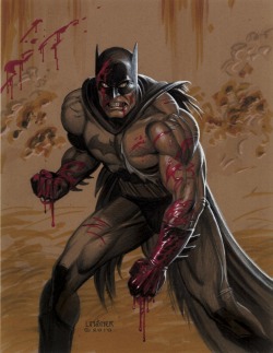 imthenic:  Blood Batman by Joseph Michael