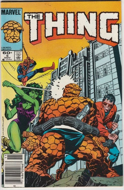 nomalez: browsethestacks: Thing (1983-1984) Links : Comics Cover / Fantastic Four / Marvel / All Comics . 