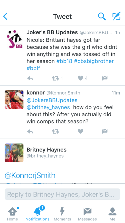 ashley-iocco: Britney responded to me pointing out what Nicole said about her