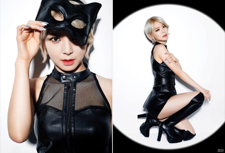 Choa - AOA Like A Cat. ♥  I have a huge girl crush on Choa. She&rsquo;s so