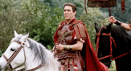 Whatever happens, happens." — kennethbrangh: Ciarán Hinds as Julius Caesar  +...