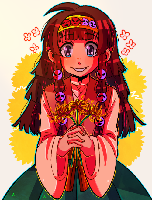 Cuties With Flowers! 