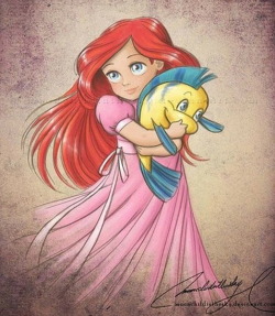 Forevermineagain:  I Felt Completely In Love With This. Little Disney Pricess! Who