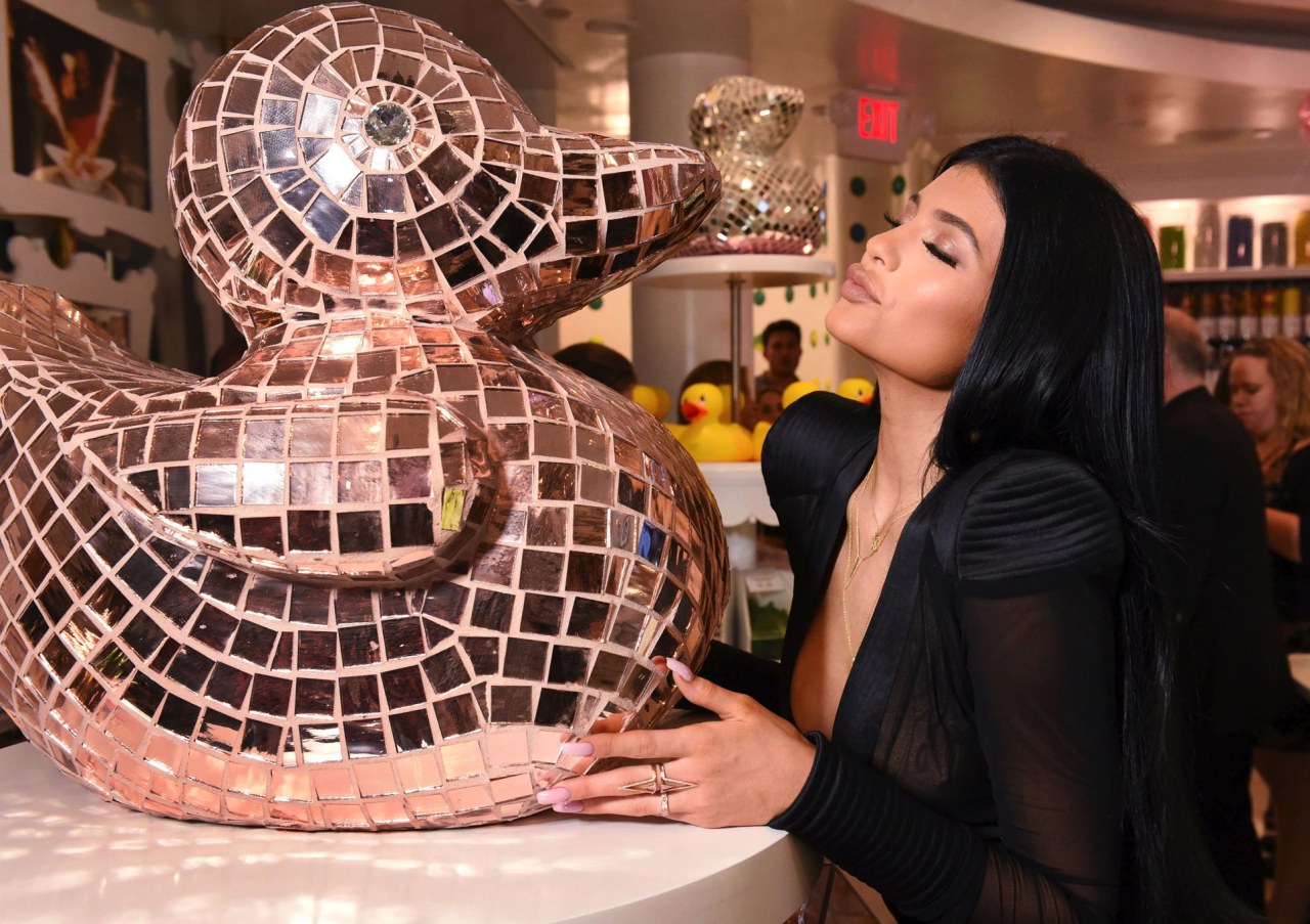 celebs-dailyus:   06/19/15 - Kylie Jenner Celebrates Sugar Factory Miami Grand Opening