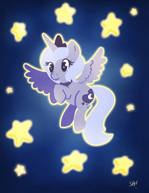 that-luna-blog:  Wish Upon Star by SteveHoltisCool Or, you know, a princess.  &lt;3