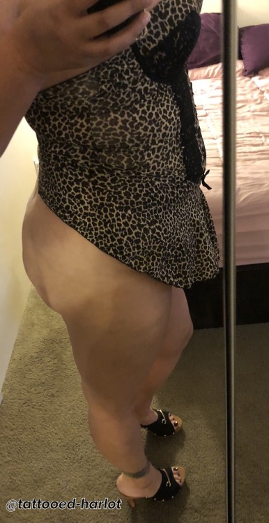 tattooed-harlot: About to be naughty for Big Daddy Good girl
